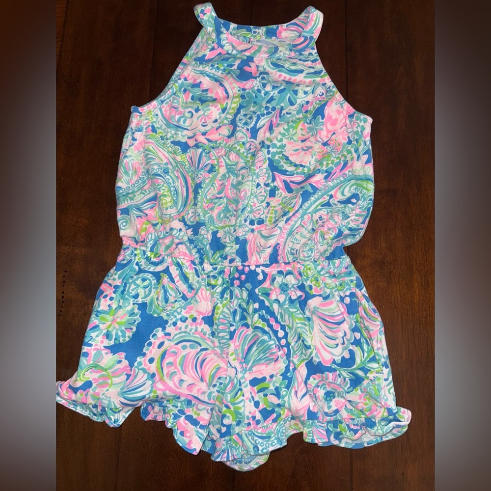 Little Lilly Pulitzer Cotton Romper